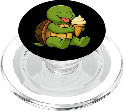 Schildkröte, Eiscreme, Zoo, Tierliebhaber, Kawaii, Jungen, Mädchen, Kinder PopSockets PopGrip für MagSafe Schildkröte, Eiscreme, Zoo, Tierliebhaber, Kawaii, Jungen, Mädchen, Kinder PopSockets PopGrip für MagSafe von IceCreamAxis1