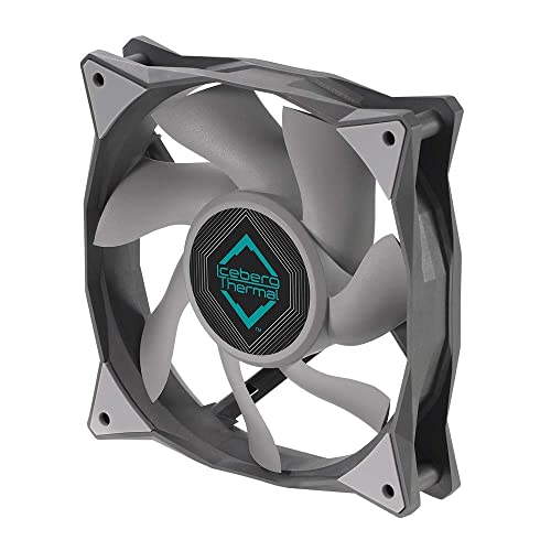 Iceberg Thermal IceGALE Xtra 120 mm PWM Hochleistungs-Gehäuselüfter, Grau Iceberg Thermal IceGALE Xtra 120 mm PWM Hochleistungs-Gehäuselüfter, Grau von IceGALE