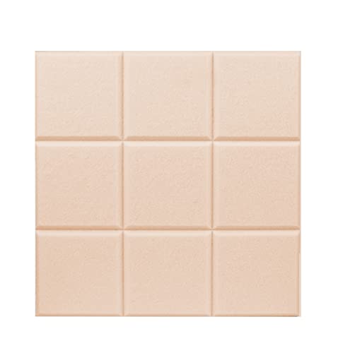 Icegrey Filz Pinnwand Korkplatte Selbstklebend Korktafel Korkwand DIY für Foto Hängen, Bulletin Tafeln Heimdekoration und Büro Memoranduma, Beige (mit Rückenkleber), 30x30x1cm (Pack of 1) von Icegrey