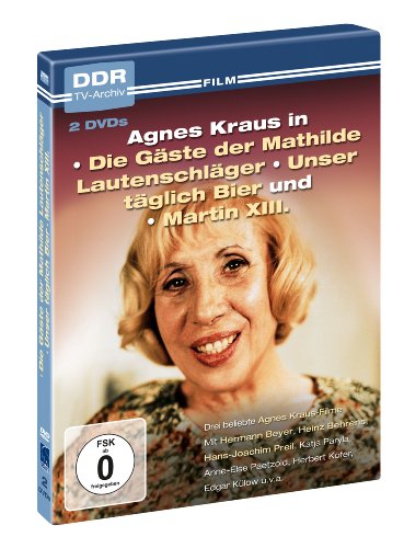 Agnes Kraus - DDR TV-Archiv ( 2 DVDs - Die Gäste der Mathilde Lautenschläger, Unser täglich Bier, Martin XIII. ) von Icestorm Distribution GmbH