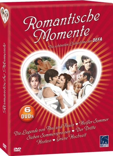 Romantische Momente - Die schönsten Liebesfilme der DEFA (Die Legende von Paul und Paula - Heisser Sommer - Sieben Sommersprossen - Der Dritte - Hostess - Grüne Hochzeit)) [6 DVDs] von Icestorm Entertainment GmbH