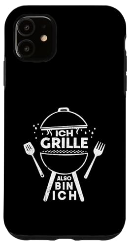 Ich Grille Also Bin Ich Lustiger Grill Spruch Papa Hülle für iPhone 11 Ich Grille Also Bin Ich Lustiger Grill Spruch Papa Hülle für iPhone 11 von Ich Grille Also Bin Ich Vatertag Geschenk Grillen