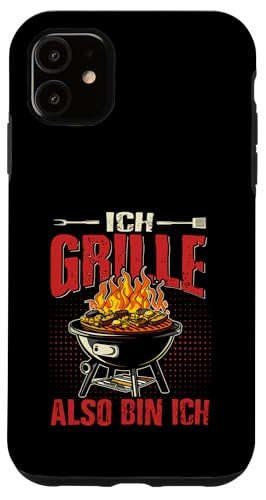 Ich Grille Also Bin Ich Lustiger Grill Spruch Papa Hülle für iPhone 11 Ich Grille Also Bin Ich Lustiger Grill Spruch Papa Hülle für iPhone 11 von Ich Grille Also Bin Ich Vatertag Geschenk Grillen