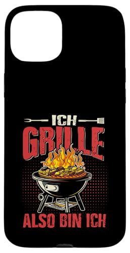 Ich Grille Also Bin Ich Lustiger Grill Spruch Papa Hülle für iPhone 15 Plus Ich Grille Also Bin Ich Lustiger Grill Spruch Papa Hülle für iPhone 15 Plus von Ich Grille Also Bin Ich Vatertag Geschenk Grillen