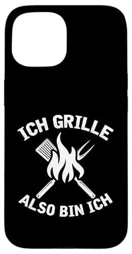 Ich Grille Also Bin Ich Lustiger Grill Spruch Papa Hülle für iPhone 15 Ich Grille Also Bin Ich Lustiger Grill Spruch Papa Hülle für iPhone 15 von Ich Grille Also Bin Ich Vatertag Geschenk Grillen