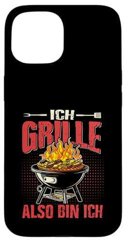 Ich Grille Also Bin Ich Lustiger Grill Spruch Papa Hülle für iPhone 15 Ich Grille Also Bin Ich Lustiger Grill Spruch Papa Hülle für iPhone 15 von Ich Grille Also Bin Ich Vatertag Geschenk Grillen