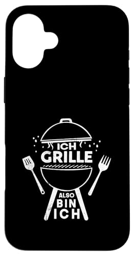Ich Grille Also Bin Ich Lustiger Grill Spruch Papa Hülle für iPhone 16 Plus Ich Grille Also Bin Ich Lustiger Grill Spruch Papa Hülle für iPhone 16 Plus von Ich Grille Also Bin Ich Vatertag Geschenk Grillen