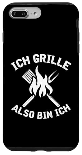 Ich Grille Also Bin Ich Lustiger Grill Spruch Papa Hülle für iPhone 7 Plus/8 Plus Ich Grille Also Bin Ich Lustiger Grill Spruch Papa Hülle für iPhone 7 Plus/8 Plus von Ich Grille Also Bin Ich Vatertag Geschenk Grillen