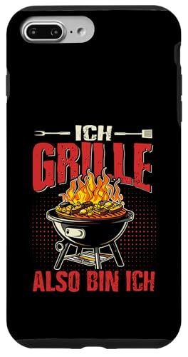 Ich Grille Also Bin Ich Lustiger Grill Spruch Papa Hülle für iPhone 7 Plus/8 Plus Ich Grille Also Bin Ich Lustiger Grill Spruch Papa Hülle für iPhone 7 Plus/8 Plus von Ich Grille Also Bin Ich Vatertag Geschenk Grillen