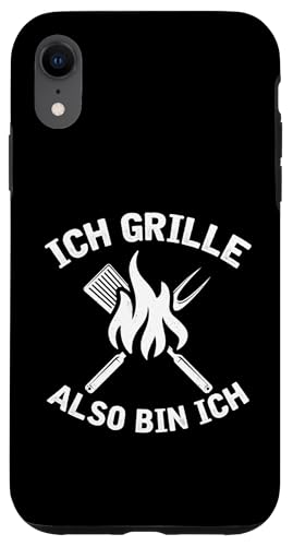 Ich Grille Also Bin Ich Lustiger Grill Spruch Papa Hülle für iPhone XR Ich Grille Also Bin Ich Lustiger Grill Spruch Papa Hülle für iPhone XR von Ich Grille Also Bin Ich Vatertag Geschenk Grillen