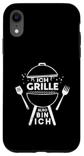 Ich Grille Also Bin Ich Lustiger Grill Spruch Papa Hülle für iPhone XR Ich Grille Also Bin Ich Lustiger Grill Spruch Papa Hülle für iPhone XR von Ich Grille Also Bin Ich Vatertag Geschenk Grillen