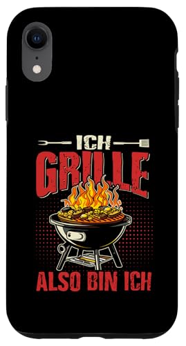 Ich Grille Also Bin Ich Lustiger Grill Spruch Papa Hülle für iPhone XR Ich Grille Also Bin Ich Lustiger Grill Spruch Papa Hülle für iPhone XR von Ich Grille Also Bin Ich Vatertag Geschenk Grillen