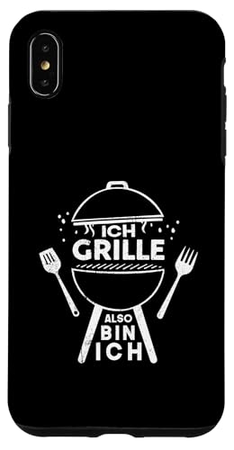 Ich Grille Also Bin Ich Lustiger Grill Spruch Papa Hülle für iPhone XS Max Ich Grille Also Bin Ich Lustiger Grill Spruch Papa Hülle für iPhone XS Max von Ich Grille Also Bin Ich Vatertag Geschenk Grillen