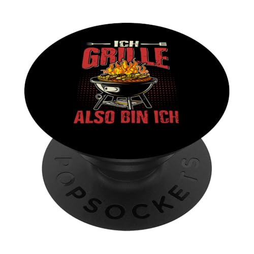 Ich Grille Also Bin Ich Lustiger Grill Spruch Papa PopSockets Klebender PopGrip Ich Grille Also Bin Ich Lustiger Grill Spruch Papa PopSockets Klebender PopGrip von Ich Grille Also Bin Ich Vatertag Geschenk Grillen