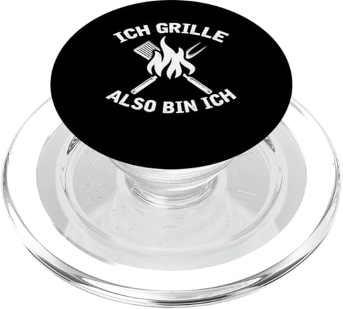 Ich Grille Also Bin Ich Lustiger Grill Spruch Papa PopSockets PopGrip für MagSafe Ich Grille Also Bin Ich Lustiger Grill Spruch Papa PopSockets PopGrip für MagSafe von Ich Grille Also Bin Ich Vatertag Geschenk Grillen