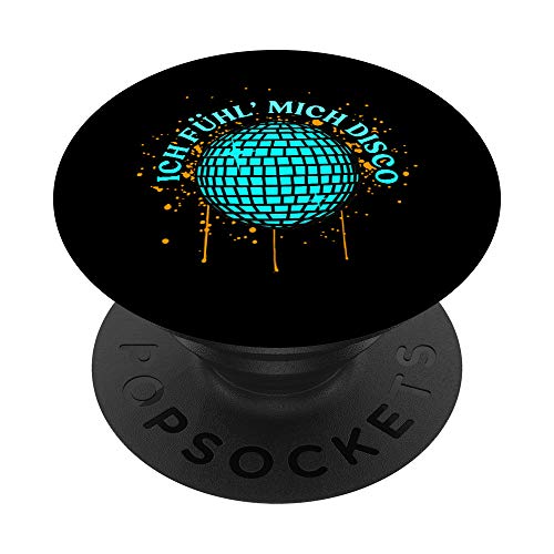 Ich fühl mich Disco - Party Feiern Disco Tanzen Discokugel PopSockets mit austauschbarem PopGrip Ich fühl mich Disco - Party Feiern Disco Tanzen Discokugel PopSockets mit austauschbarem PopGrip von Ich fühl mich Disco