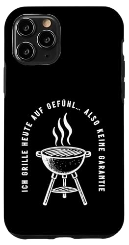 Ich grille auf Gefühl Vatertag Grillen Spruch Männer Papa Hülle für iPhone 11 Pro von Ich grille auf Gefühl Vatertag Geschenk Papa