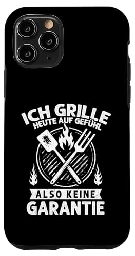 Ich grille auf Gefühl Vatertag Grillen Spruch Männer Papa Hülle für iPhone 11 Pro von Ich grille auf Gefühl Vatertag Geschenk Papa