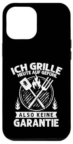 Ich grille auf Gefühl Vatertag Grillen Spruch Männer Papa Hülle für iPhone 12 Pro Max von Ich grille auf Gefühl Vatertag Geschenk Papa