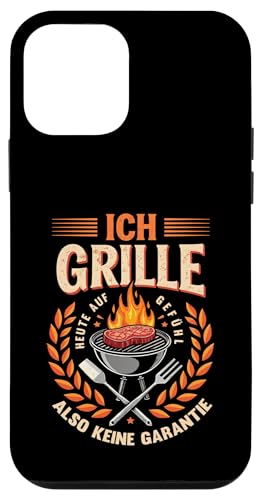Ich grille auf Gefühl Vatertag Grillen Spruch Männer Papa Hülle für iPhone 12 mini von Ich grille auf Gefühl Vatertag Geschenk Papa
