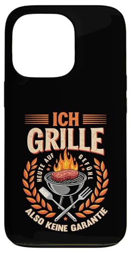 Ich grille auf Gefühl Vatertag Grillen Spruch Männer Papa Hülle für iPhone 13 Pro von Ich grille auf Gefühl Vatertag Geschenk Papa