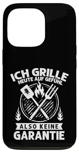 Ich grille auf Gefühl Vatertag Grillen Spruch Männer Papa Hülle für iPhone 13 Pro von Ich grille auf Gefühl Vatertag Geschenk Papa