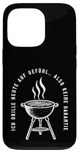 Ich grille auf Gefühl Vatertag Grillen Spruch Männer Papa Hülle für iPhone 13 Pro von Ich grille auf Gefühl Vatertag Geschenk Papa