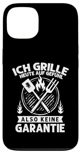 Ich grille auf Gefühl Vatertag Grillen Spruch Männer Papa Hülle für iPhone 13 von Ich grille auf Gefühl Vatertag Geschenk Papa