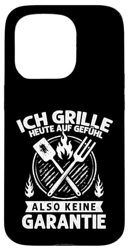 Ich grille auf Gefühl Vatertag Grillen Spruch Männer Papa Hülle für iPhone 15 Pro von Ich grille auf Gefühl Vatertag Geschenk Papa