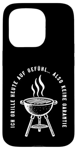 Ich grille auf Gefühl Vatertag Grillen Spruch Männer Papa Hülle für iPhone 15 Pro von Ich grille auf Gefühl Vatertag Geschenk Papa