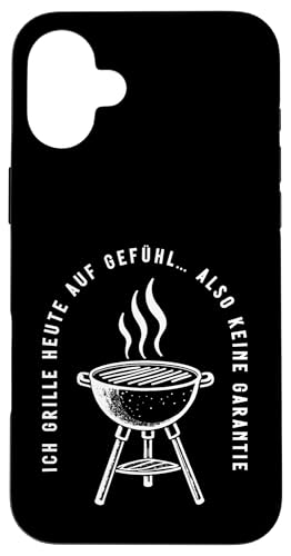 Ich grille auf Gefühl Vatertag Grillen Spruch Männer Papa Hülle für iPhone 16 Plus von Ich grille auf Gefühl Vatertag Geschenk Papa
