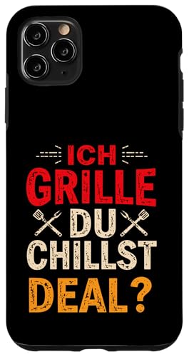 Ich grille du chillst Vatertag Papa Familie Humor Für Männer Hülle für iPhone 11 Pro Max Ich grille du chillst Vatertag Papa Familie Humor Für Männer Hülle für iPhone 11 Pro Max von Ich grille du chillst Grillen Vatertag Geschenk