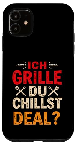 Ich grille du chillst Vatertag Papa Familie Humor Für Männer Hülle für iPhone 11 Ich grille du chillst Vatertag Papa Familie Humor Für Männer Hülle für iPhone 11 von Ich grille du chillst Grillen Vatertag Geschenk