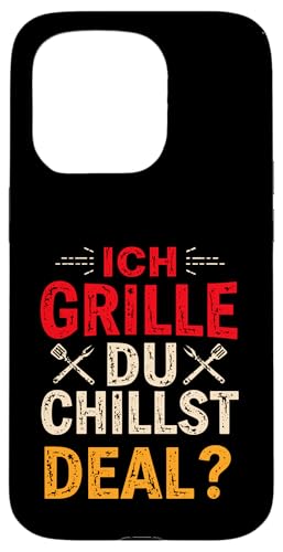 Ich grille du chillst Vatertag Papa Familie Humor Für Männer Hülle für iPhone 15 Pro Ich grille du chillst Vatertag Papa Familie Humor Für Männer Hülle für iPhone 15 Pro von Ich grille du chillst Grillen Vatertag Geschenk