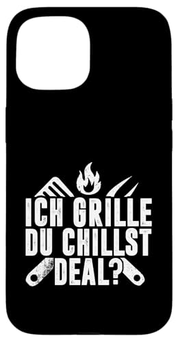 Ich grille du chillst Vatertag Papa Familie Humor Für Männer Hülle für iPhone 15 Ich grille du chillst Vatertag Papa Familie Humor Für Männer Hülle für iPhone 15 von Ich grille du chillst Grillen Vatertag Geschenk