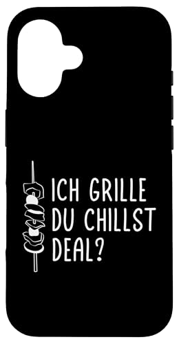 Ich grille du chillst Vatertag Papa Familie Humor Für Männer Hülle für iPhone 16 Ich grille du chillst Vatertag Papa Familie Humor Für Männer Hülle für iPhone 16 von Ich grille du chillst Grillen Vatertag Geschenk