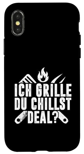 Ich grille du chillst Vatertag Papa Familie Humor Für Männer Hülle für iPhone X/XS Ich grille du chillst Vatertag Papa Familie Humor Für Männer Hülle für iPhone X/XS von Ich grille du chillst Grillen Vatertag Geschenk