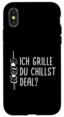 Ich grille du chillst Vatertag Papa Familie Humor Für Männer Hülle für iPhone X/XS Ich grille du chillst Vatertag Papa Familie Humor Für Männer Hülle für iPhone X/XS von Ich grille du chillst Grillen Vatertag Geschenk