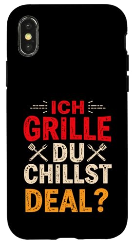 Ich grille du chillst Vatertag Papa Familie Humor Für Männer Hülle für iPhone X/XS Ich grille du chillst Vatertag Papa Familie Humor Für Männer Hülle für iPhone X/XS von Ich grille du chillst Grillen Vatertag Geschenk
