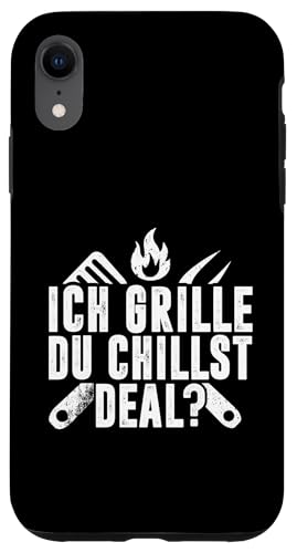 Ich grille du chillst Vatertag Papa Familie Humor Für Männer Hülle für iPhone XR Ich grille du chillst Vatertag Papa Familie Humor Für Männer Hülle für iPhone XR von Ich grille du chillst Grillen Vatertag Geschenk