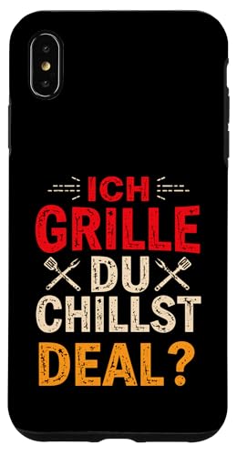 Ich grille du chillst Vatertag Papa Familie Humor Für Männer Hülle für iPhone XS Max Ich grille du chillst Vatertag Papa Familie Humor Für Männer Hülle für iPhone XS Max von Ich grille du chillst Grillen Vatertag Geschenk