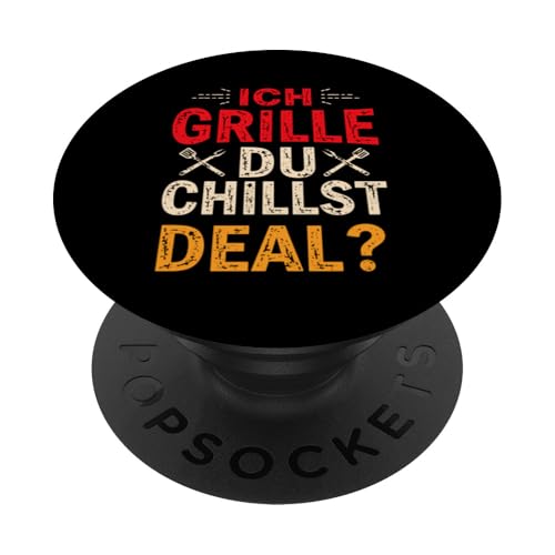 Ich grille du chillst Vatertag Papa Familie Humor Für Männer PopSockets Klebender PopGrip Ich grille du chillst Vatertag Papa Familie Humor Für Männer PopSockets Klebender PopGrip von Ich grille du chillst Grillen Vatertag Geschenk