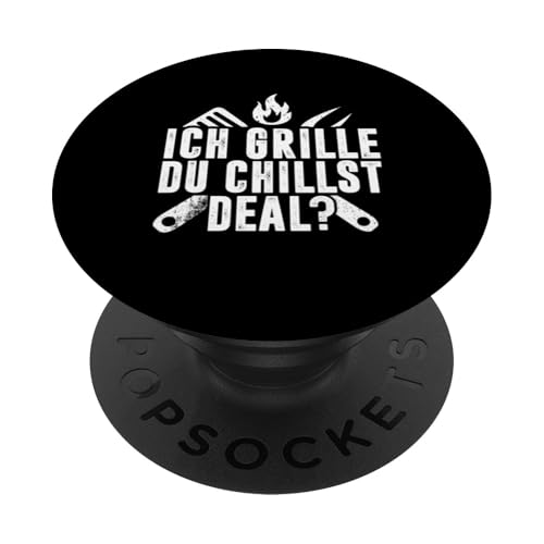 Ich grille du chillst Vatertag Papa Familie Humor Für Männer PopSockets Klebender PopGrip Ich grille du chillst Vatertag Papa Familie Humor Für Männer PopSockets Klebender PopGrip von Ich grille du chillst Grillen Vatertag Geschenk