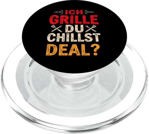 Ich grille du chillst Vatertag Papa Familie Humor Für Männer PopSockets PopGrip für MagSafe Ich grille du chillst Vatertag Papa Familie Humor Für Männer PopSockets PopGrip für MagSafe von Ich grille du chillst Grillen Vatertag Geschenk