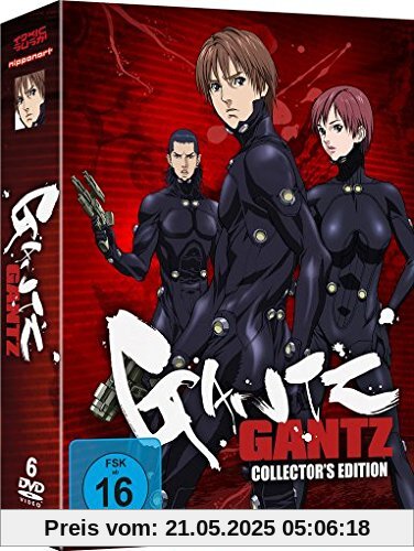 Gantz - Gesamtausgabe (inkl. Booklet & Postkarten-Set) [6 DVDs] [Collector's Edition] von Ichiro Itano