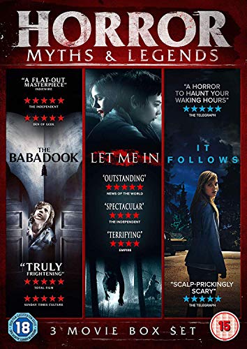Horror Myths & Legends Boxset (The Babadook / IT Follows / Let Me In) [DVD] [2019] von Icon Home Entertainment