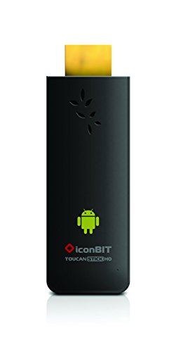 Iconbit Toucan Stick HD Mini-PC (ARM Cortex A8, 1GHz, 512MB RAM, 4GB Flash-Speicher, HDMI, USB, Android 4.1) schwarz von Iconbit