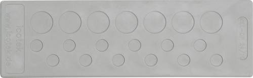 Icotek KEL-DP 24/17 Kabeldurchführungsplatte Klemm-Ø (max.) 12.6mm Elastomer Grau 1St. von Icotek