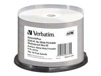 Verbatim DataLifePlus, DVD-R, Druckbar, Spindel, 50 Stück(e), 4,7 GB von Verbatim