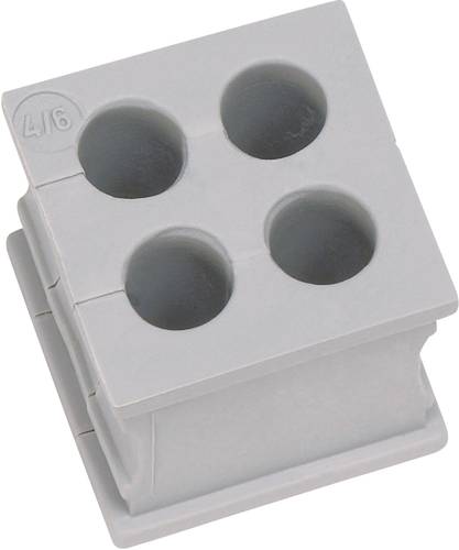 Icotek KT 4/5 Kabeldurchführung geschlitzt Klemm-Ø (max.) 5mm Elastomer Grau 1St. von Icotek